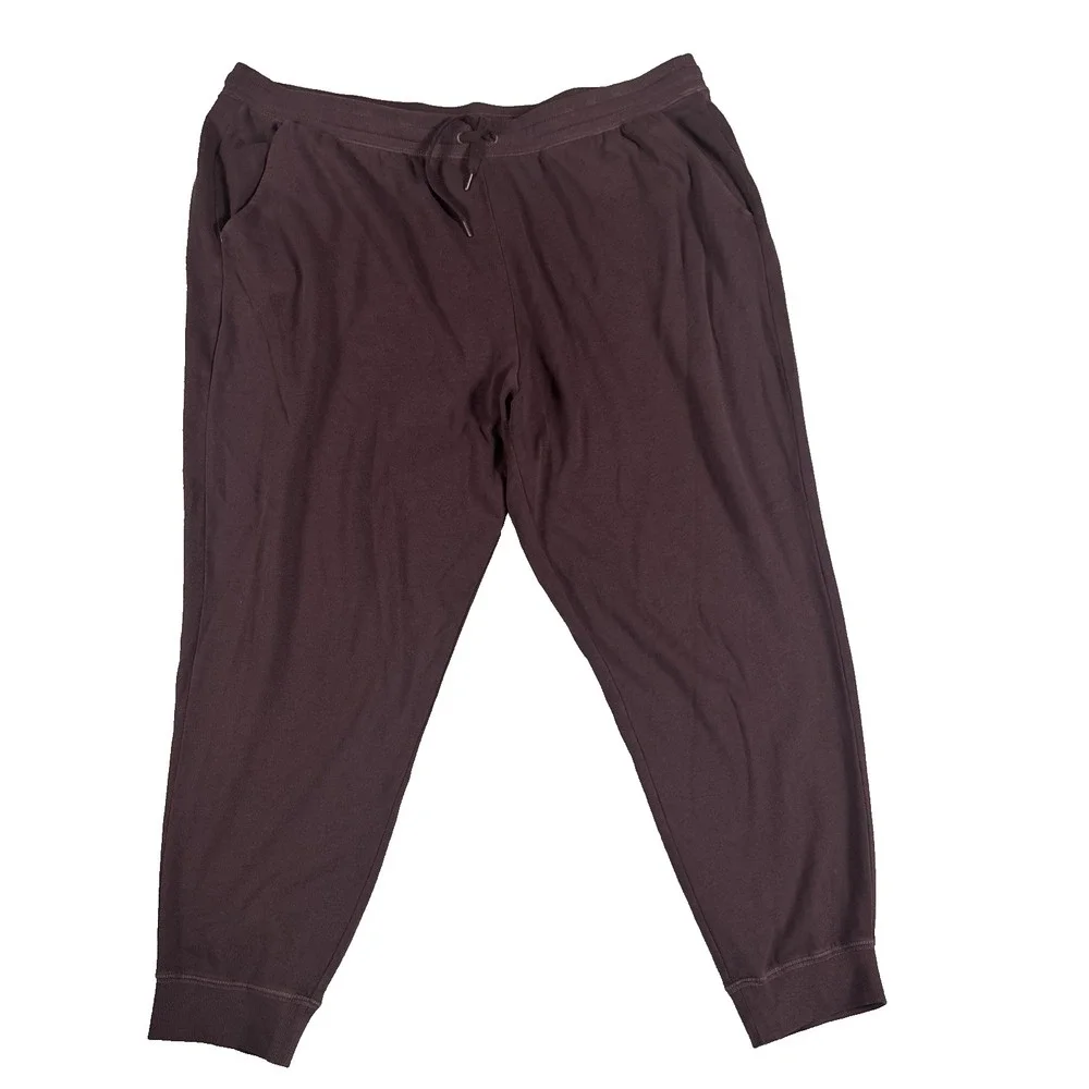 Plus Size Jogger Sweatpants Lounge Athleisure Casual Drawstring Old Navy 3X